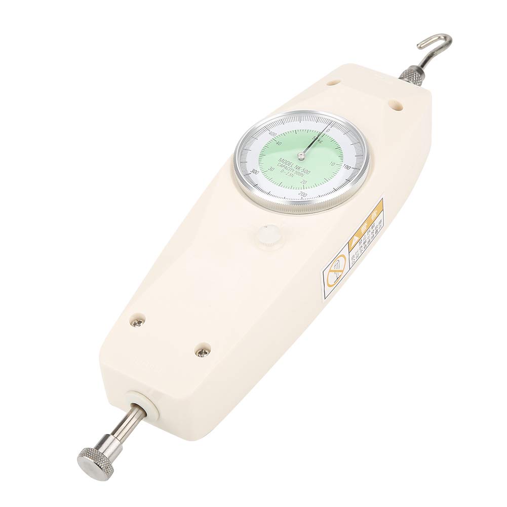 KIMISS Precyzyjny Analogowy Dynamometr 500N Tester Przyrządu do Pomiaru Siły Push Pull Miernik Przemysłowy i Naukowy/Testowanie, Pomiar i Kontrola/Ruch, prędkość i Siła