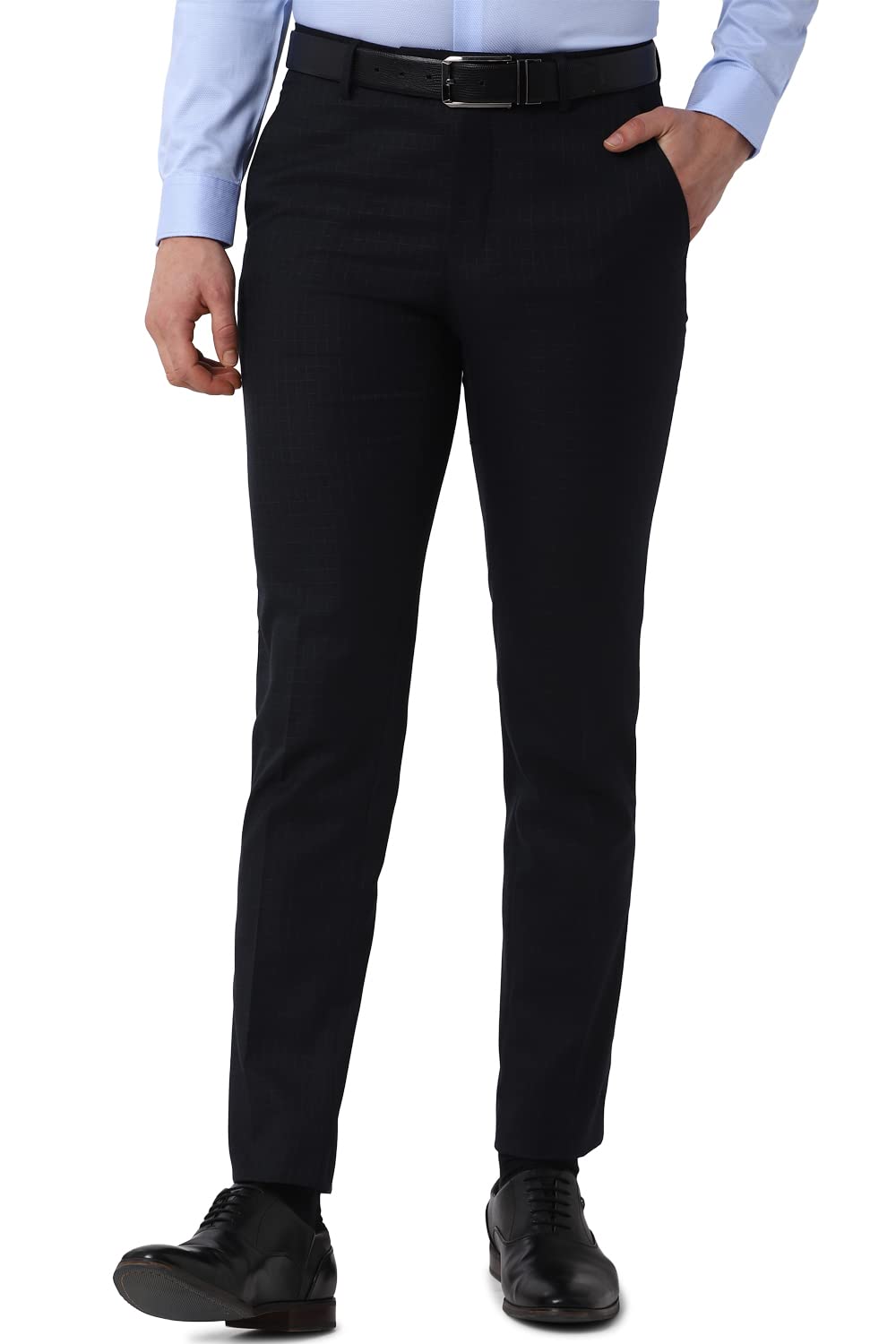 peter england Men's Slim Work Utility Pants-picture-34