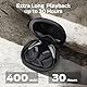 Open Ear Kopfhörer, Bluetooth 5.4 Ohrhörer mit Stereo Sound, Kabellose Kopfhörer mit 30 Stunden Wiedergabe, Aufladen über Type C, klare HD Anrufe, Touch Steuerung, wasserdichte IPX5 Open Ear Ohrhörer
