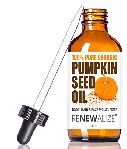 ORGANIC PUMPKIN SEED OIL NATURAL FACE MOISTURIZER - Unrefined, Cold Pressed facial oils
