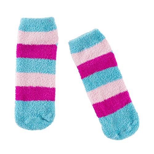 Girls Faux Fur Sleep Mask & Socks Set – 3 Designs – Caticorn, Llama and Panda3