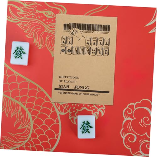 TOYANDONA 3pcs Guía de Aprendizaje de Mahjong para Principiantes miniatura 6