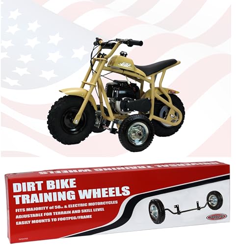 Image of Hardline Products USA Wheels for Tots Training Wheels for FRP DB003 Mini Bike - 1602-UT-FRP