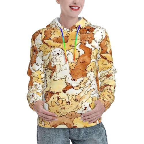 Pull à capuche femme extensible contre le froid avec grande poche