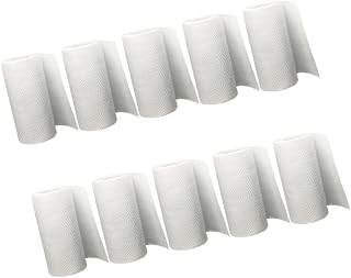 IFANLANDOR Papel Higiênico Comercial Limpo Toalhas De Papel Comercial 10 Rolos