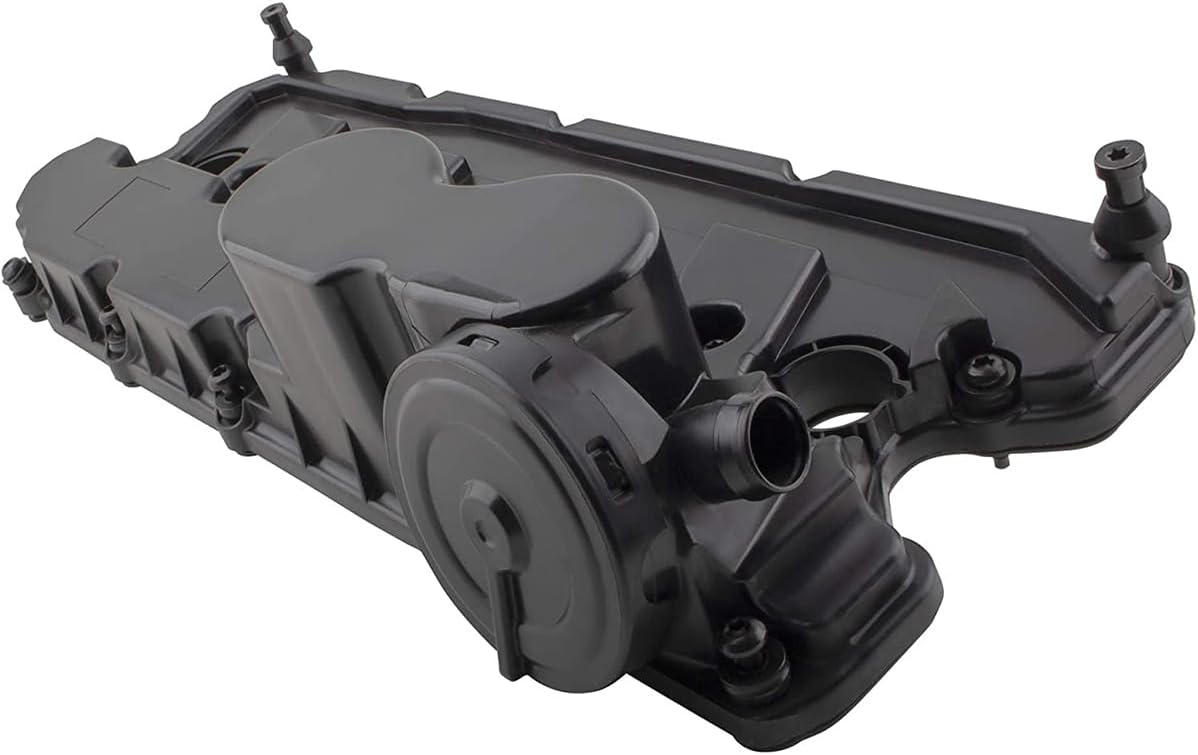 Engine Valve Cover with Accessories Kit, Cylinder Head Cover Compatible with 2006-2014 for Volkswagen Jetta Beetle Golf Passat Rabbit SportWagen 2.5L 5 Cylinder Part# 07K-103-469-L 07K103469L