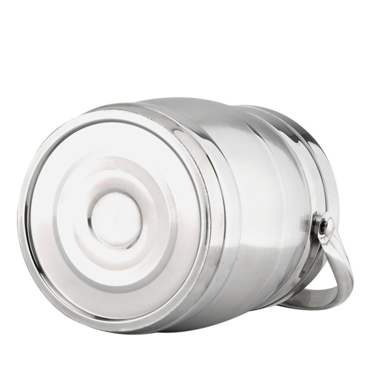 Fiambrera Portátil Térmica de Acero Inoxidable Doble Capa y Tapa Hermética, Capacidad 3l, Mantiene la Comida Caliente por 6 Horas Adecuado para Oficina y Escuela