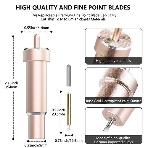 Fine Point Blade for Cricut Machines (Gold)