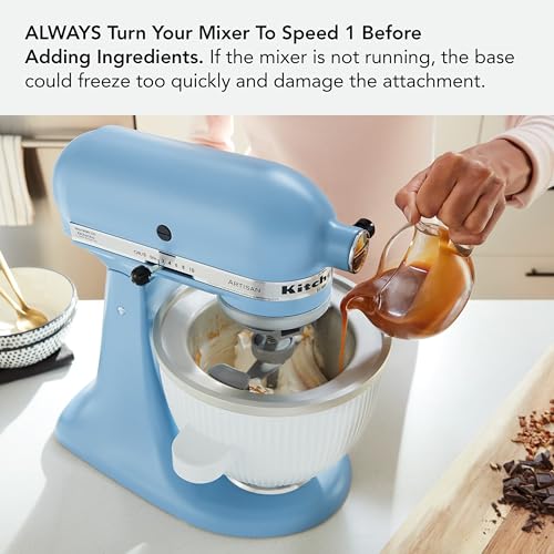 KitchenAid KSMICM Ice Cream Maker for select KitchenAid Stand Mixers - image 6