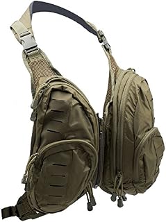 LA Police Gear Tactical Chest Pack Attachment-GRN