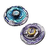 TakaraTomy Japan Beyblades BB113 Japanese Metal Fusion Starter Set Scythe Khronos T125EDS 4D & BB124 Metal Fusion Kreis Cygnus Starter Set 4D System