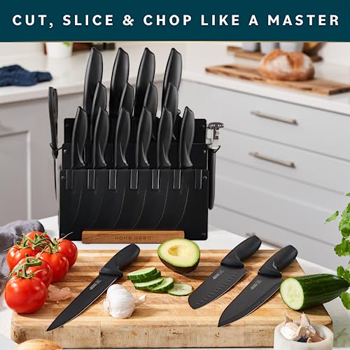 Home Hero KNIFE SET, 20PCS Kitchen Knife Set With Sharpener thumb #1