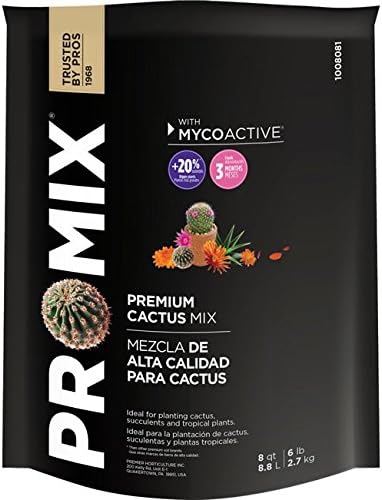 Premier Horticulture 1008081RGCE Premier Organic Cactus Mix, 8 Quarts