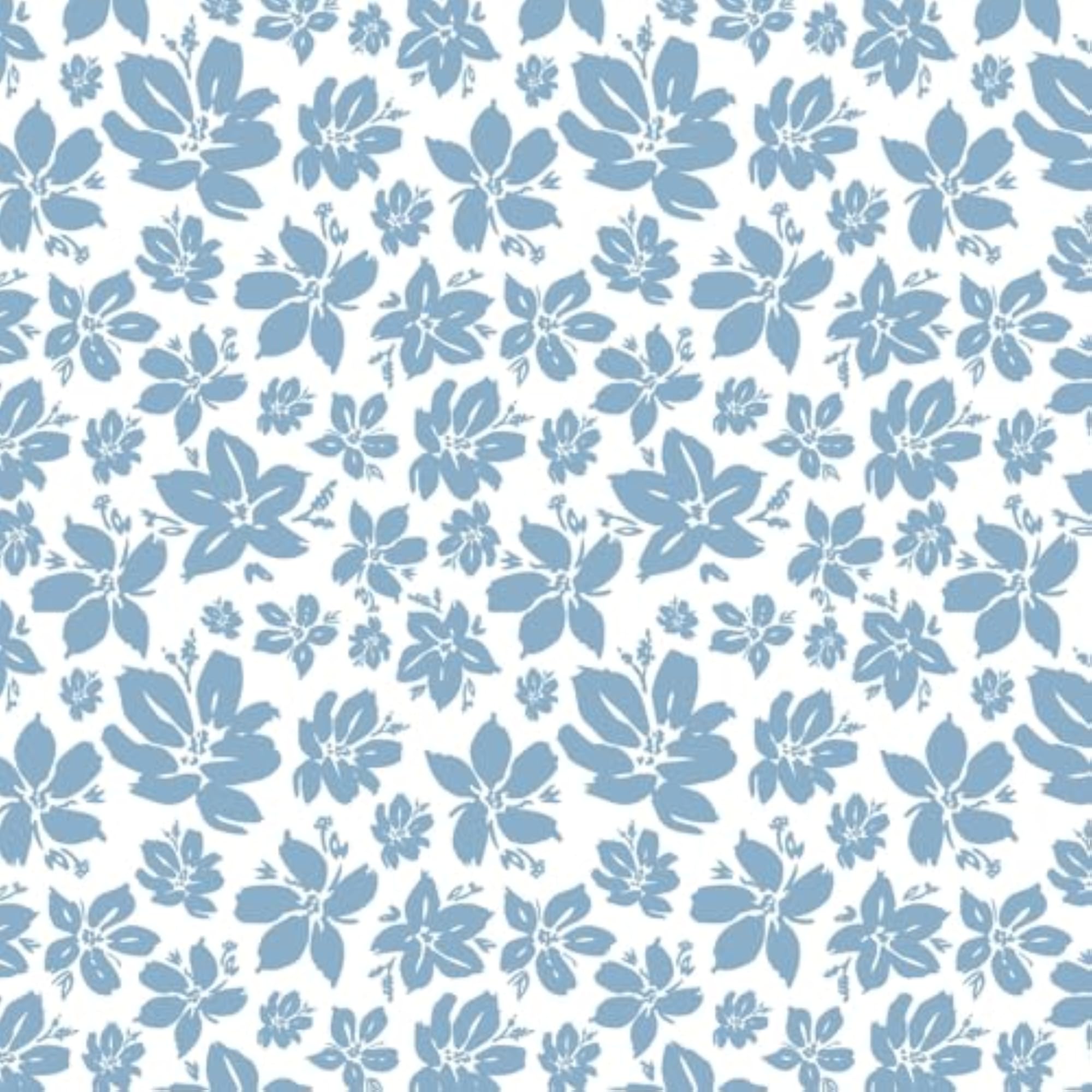 Double Bedsheet for Queen Size Bed, Bluebell Whisper