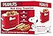 Smart Planet HDT‐1S Peanuts Snoopy Hot Dog Toaster, Red