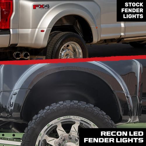 Lámparas LED para guardabarros Super Duty 2011-2024 RECON miniatura 4