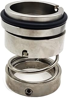 PDRMZ Mechanical Seal, 108U Mechanical Seal, ID 25-80mm, Fluorine Glue, Alloy, Industrial Seal, 1 Piece (Color : FKM, Size : 108U-80)