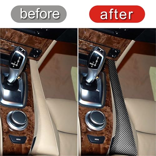 Bandes de décoration de console pour BMW E60 LHD 2004-2010