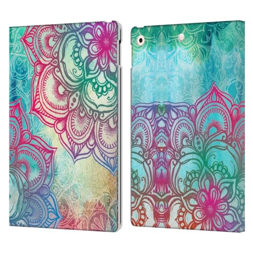 Étui iPad 10.2 mandala pour travailler au café et voyager léger