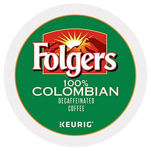 Folgers 100 percent Colombian Decaf single serve K-cup pods for Keurig brewers, 48 Count - //coolthings.us