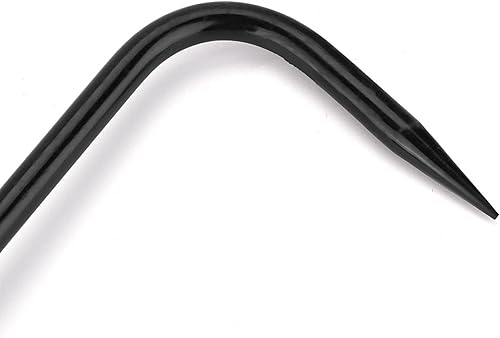 Miniatura 9 de Haofy Gancho de raíz de bonsái, resistente gancho de deshierbe de acero al manganeso, herramientas de bonsái con mango de madera cómodo herramienta