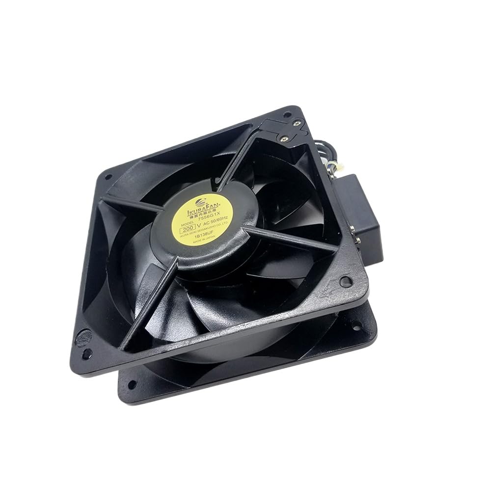 Per 7556 g1 x 200 V Ac50 / 60 Hz, quattro fili, 160 x 55 mm, 16 cm, ventola di raffreddamento