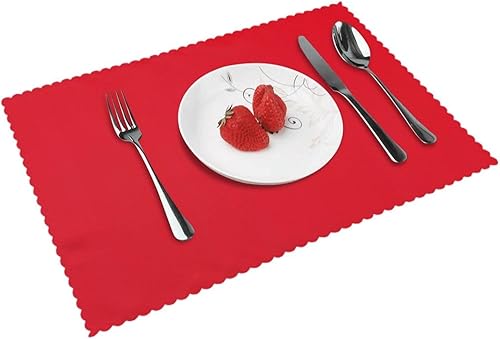 Miniatura 17 de Rectangular Placemats Set of 4, Heat Resistant Maryland Flag Printed Kitchen Dining Table Mats Maryland Flag,Arizona Flag,Canadian Flag,Fantasy