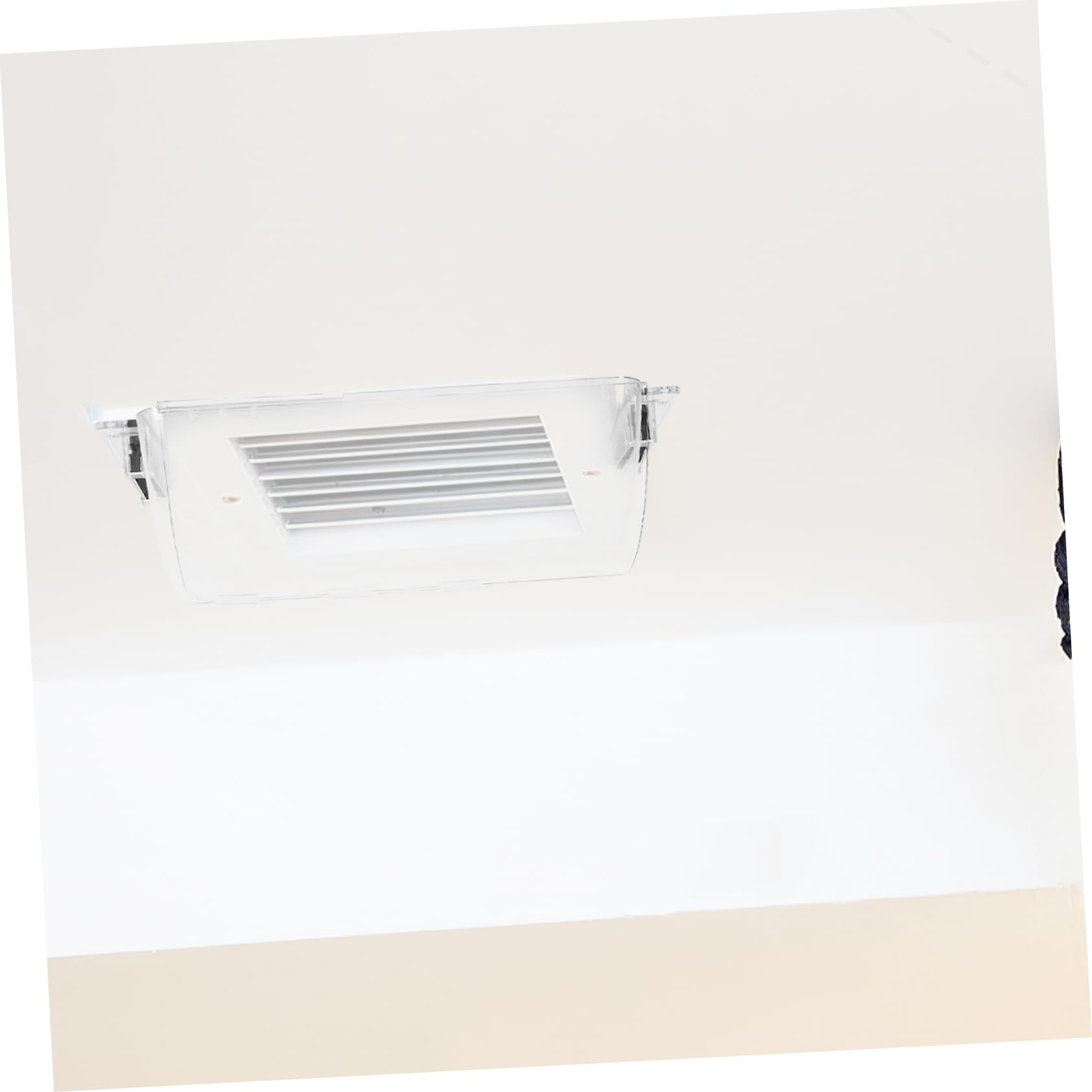 POPETPOP Cubiertas de Ventilación Magnéticas Ajustables de Plástico para Deflectores de Aire Seguros Diseño Minimalista y Apariencia Elegante para Uso en Paredes y Techos