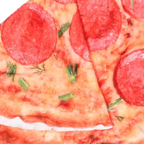 Manta de pizza para picnics al aire libre y tardes de relax en el sofá 4