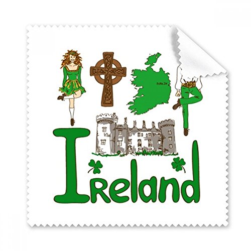 Cadeau de souvenir d'Irlande original avec ce chiffon de nettoyage