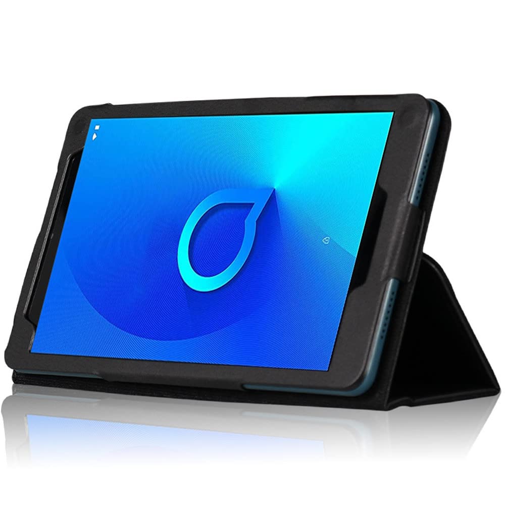 Custodia In Pelle Per Tablet Alcatel Joy Tab 2 8'' (2020) - Cover Con Supporto, Funzione Wake/Sleep, Antiurto - 3
