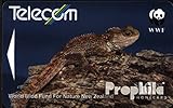 Gebiet: Neuseeland Prophila Collection Neuseeland 610 10 $ WWF Echse (Telefonkarten für Sammler) Amphibien / Reptilien / Saurier