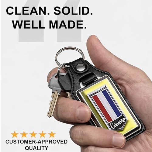 Image of Brotherhood Car Key Chain for Camaro - Classic Models Keychain for Men and Women Gift Key Ring - -