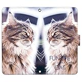 SmaSmaSweets arrows We2 FCG02 ケース [デザイン:3.長毛猫/マグネットハンドあり] 猫 ネコ ねこ アロウズwe2 fcg02 手帳型 スマホケース スマホカバー 手帳 携帯 カバー