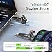 SSK Externe SSD 512 GB bis zu 1000 MB/s, Dual USB C & A Drive Portable SSD