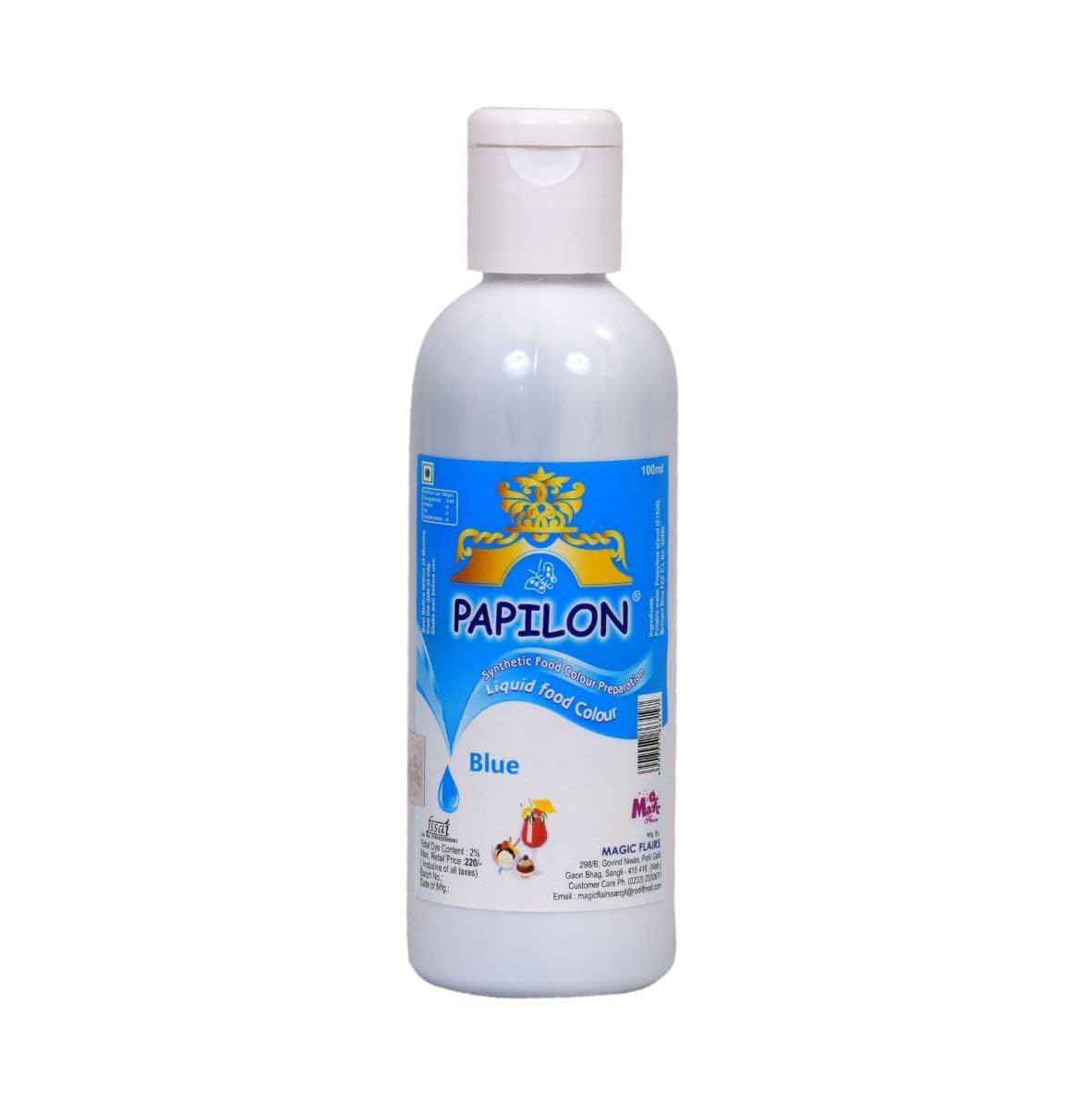 See full amazon price history chart for Papilon Food Flavours & Colours Concentrated Food Color, Blue, 100 Ml Papilon Food Flavours & Colours Concentrated Food Color, Blue, 100 Ml (B07CTYPJR2) Amazon Price History, Amazon Price Tracker