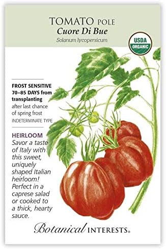 Botanical Interests, Seed Tomato Pole Oxheart Organic