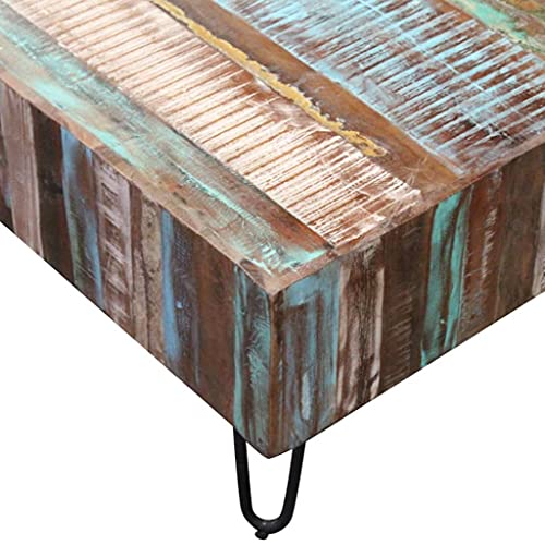 Vidaxl Coffee Table Solid Reclaimed Wood 39.4"X19.7"X15" #TOP6