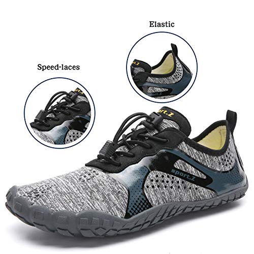 Waterschoenen voor Heren Dames Antislip Blote Voeten Zwemschoenen Surfschoenen Sneldrogend Watersportschoenen - Image 3