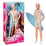 Barbie The Movie - Ken Muñeco Signature coleccionable de la película con chaleco a rayas y tabla de surf, juguete de colección, regalo +3 años (Mattel HPJ97) 8 Barbie The Movie - Ken Muñeco Signature coleccionable de la película con chaleco a rayas y tabla de surf, juguete de colección, regalo +3 años (Mattel HPJ97)