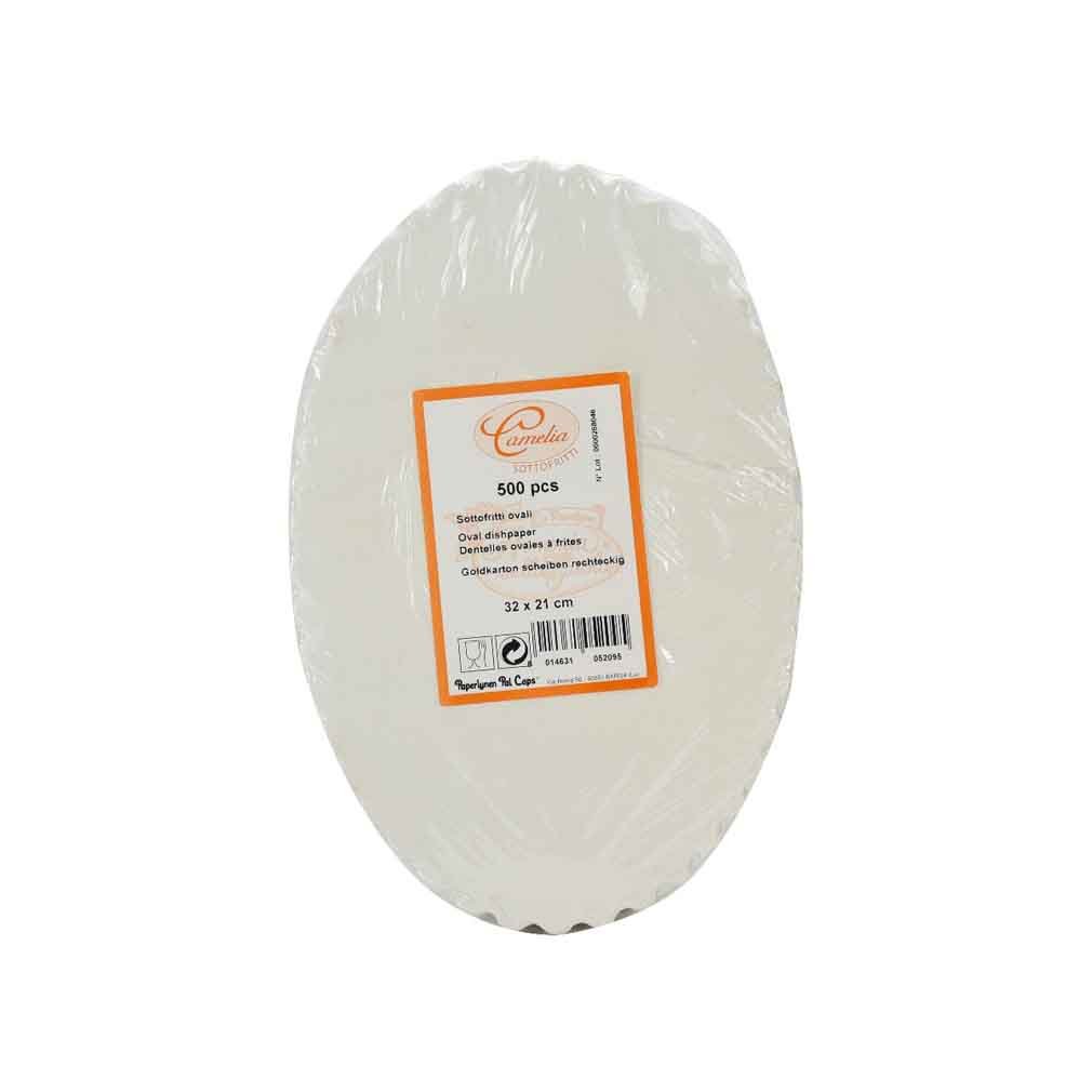 Paperlynen Sottofritto ovale 32x21 cm 500pz