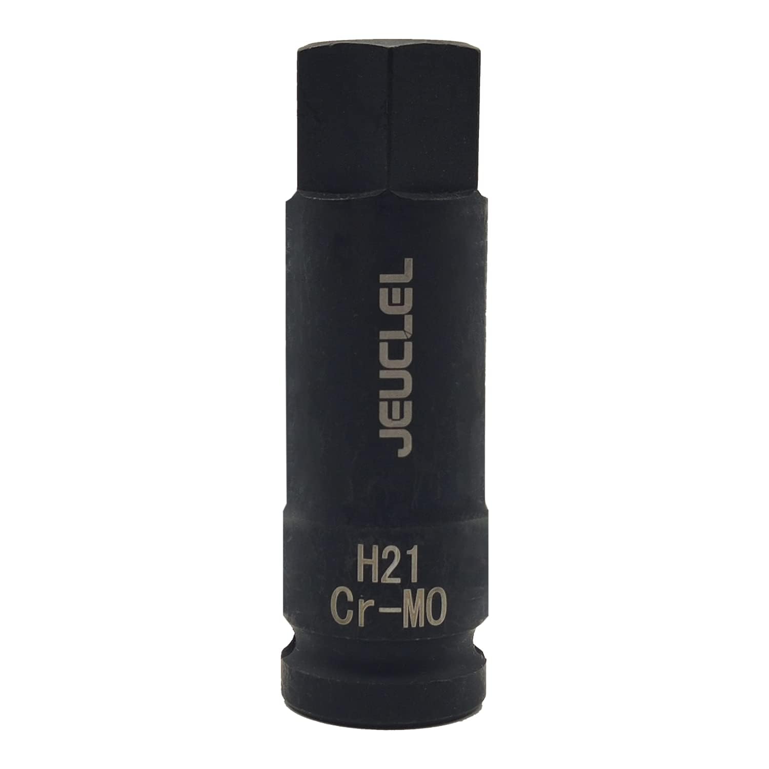 JEUCLEL 21mm Hex Impact Bit Socket, H21 1/2-Inch Impact Drive Allen Socket