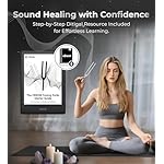 Tuning Forks for Healing Set - 128Hz, 136.1Hz, 256Hz, 384Hz Weighted & Unweighted Tuning Fork Kit with Hockey Puck Activator - Chakra Sound Therapy Instruments for Meditation & Yoga in Pouch - Image 3