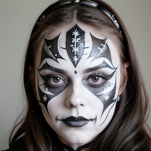 image for Spooktacular Creations Halloween 2.5 Oz White Face Body Paint Makeup F