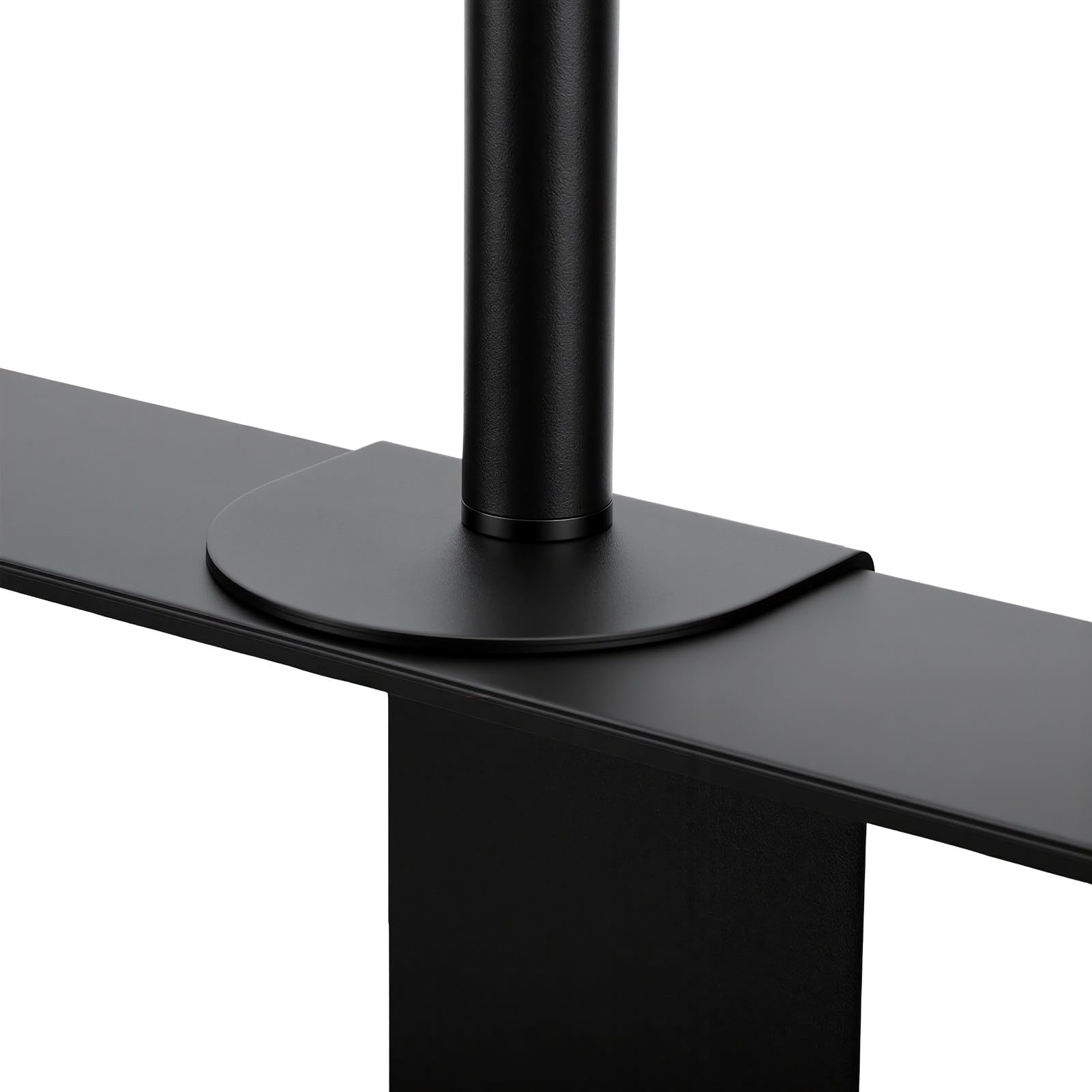 Dpofirs Soporte para Projector, Soporte de Mesita Ajustable en Altura de 25 a 35 Cm con Tornillo de 1 4, Rotación de 360 Grados, Capacidad de Carga de 2 Kg, for Cama y sofá (Black)