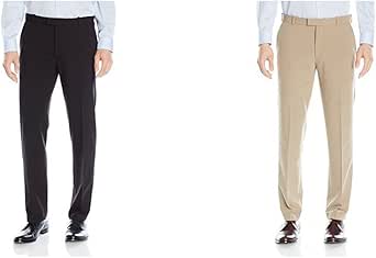 Van Heusen Men's Flex Flat Front Straight Fit Pant