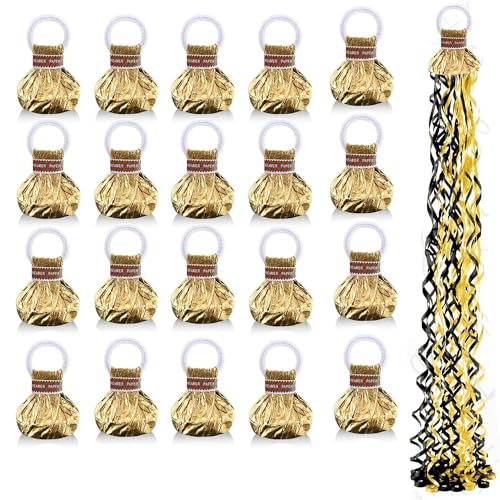 Bomba stelle filanti, 20 pezzi, a mano, per feste, coriandoli, cannone, Capodanno, nastri per compleanni, matrimoni, Natale, Carnevale, laurea, festa di laurea (HJS)