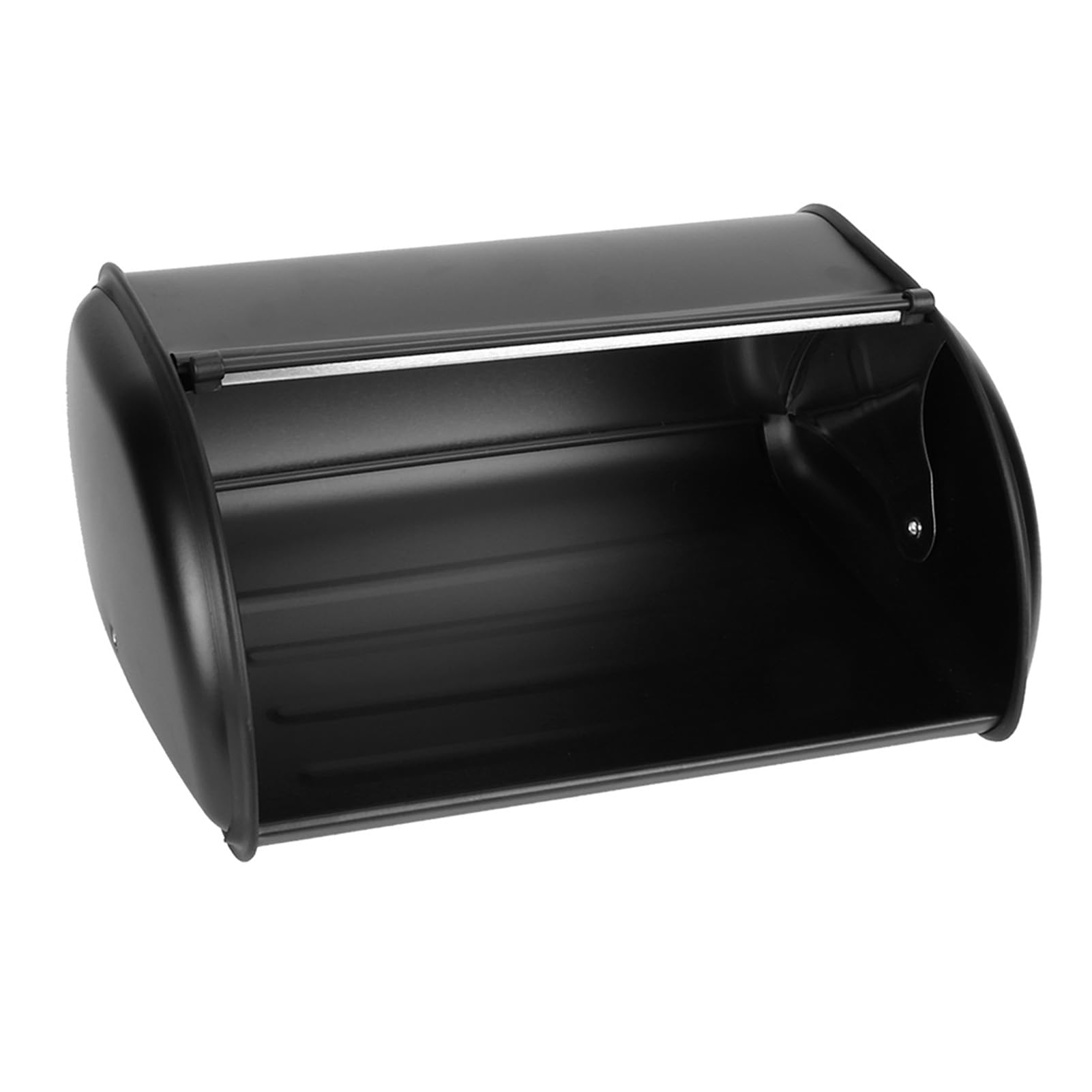 Boîte à pain extra large Karlak en acier noir pour cuisine