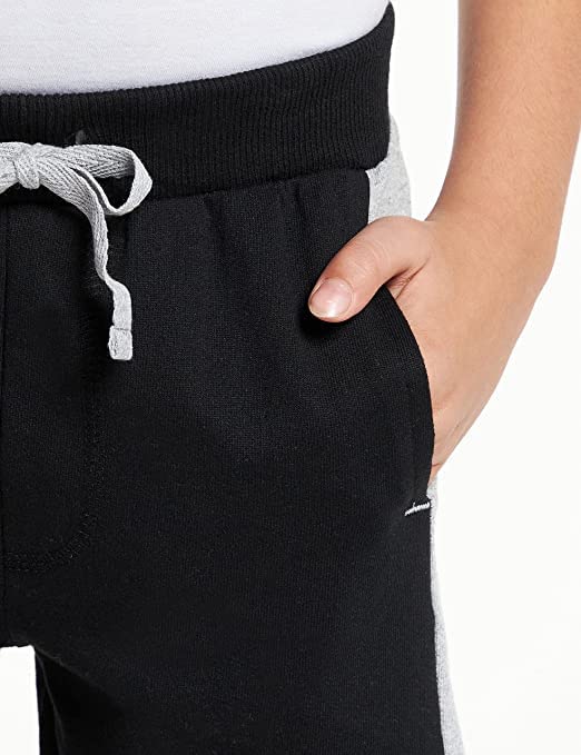 Image of Clotth Theory Boys Cotton Shorts Pack of 2 | Soft Breathable Fabric | Elastic Waist | Casual Wear Kids Comfortable Shorts