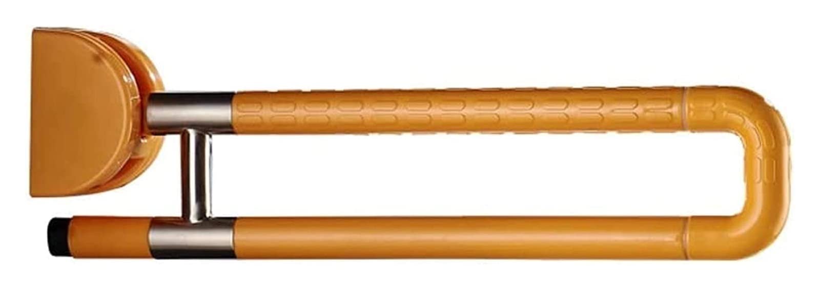 Agarraderas Pasamanos de seguridad for bañera con acabado de nailon antideslizante, pasamanos plegables en forma de U, barra de seguridad abatible for ducha e inodoro.